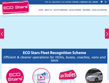 Tablet Screenshot of ecostars-uk.com